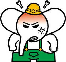 やるぞう君 怒る