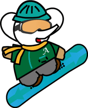 やるぞう君_スノーボード