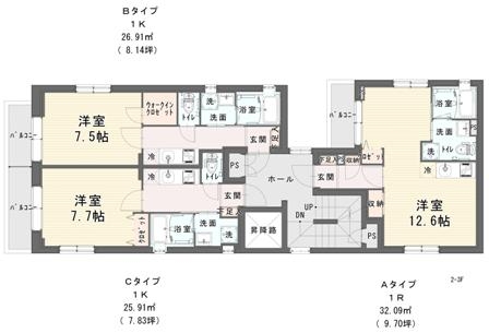 新宿区住吉町マンション　2-3階_.jpg